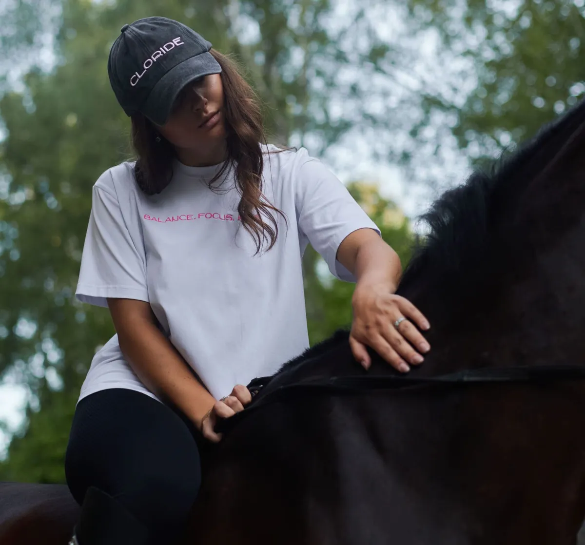 Футболка белая Balance.Focus.Ride