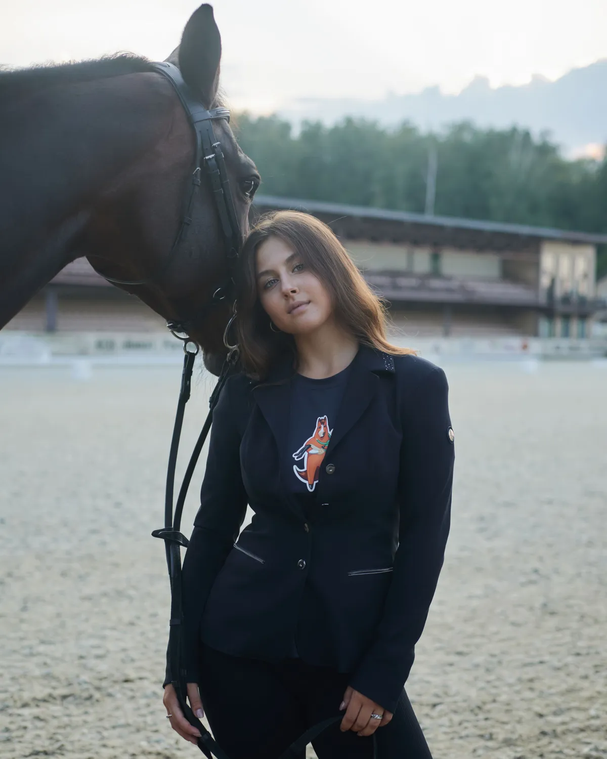 Футболка фуме Brown Horse