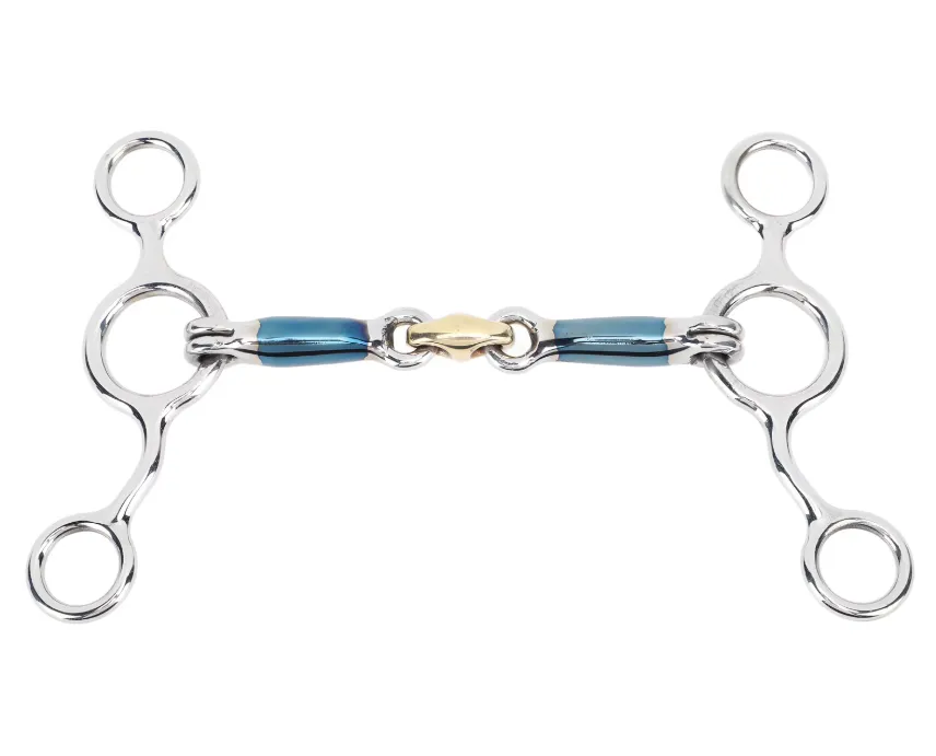 Трензель-пелям с восьмеркой и со сладким напылениением