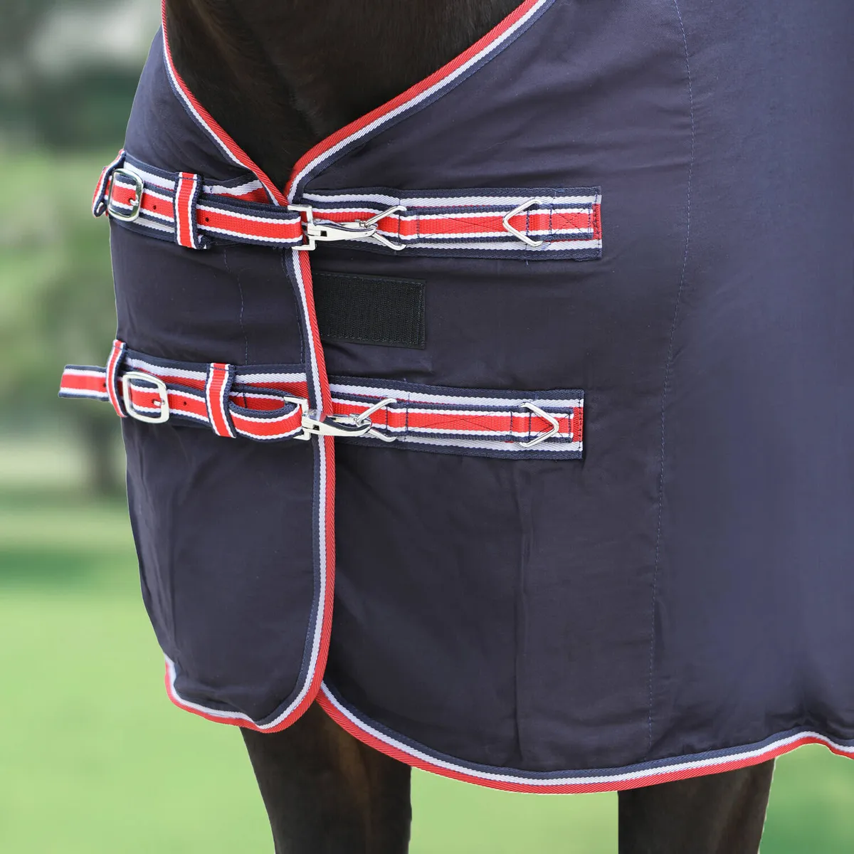 Попона York Riva денниковая/хлопковая темно-синяя 145 см