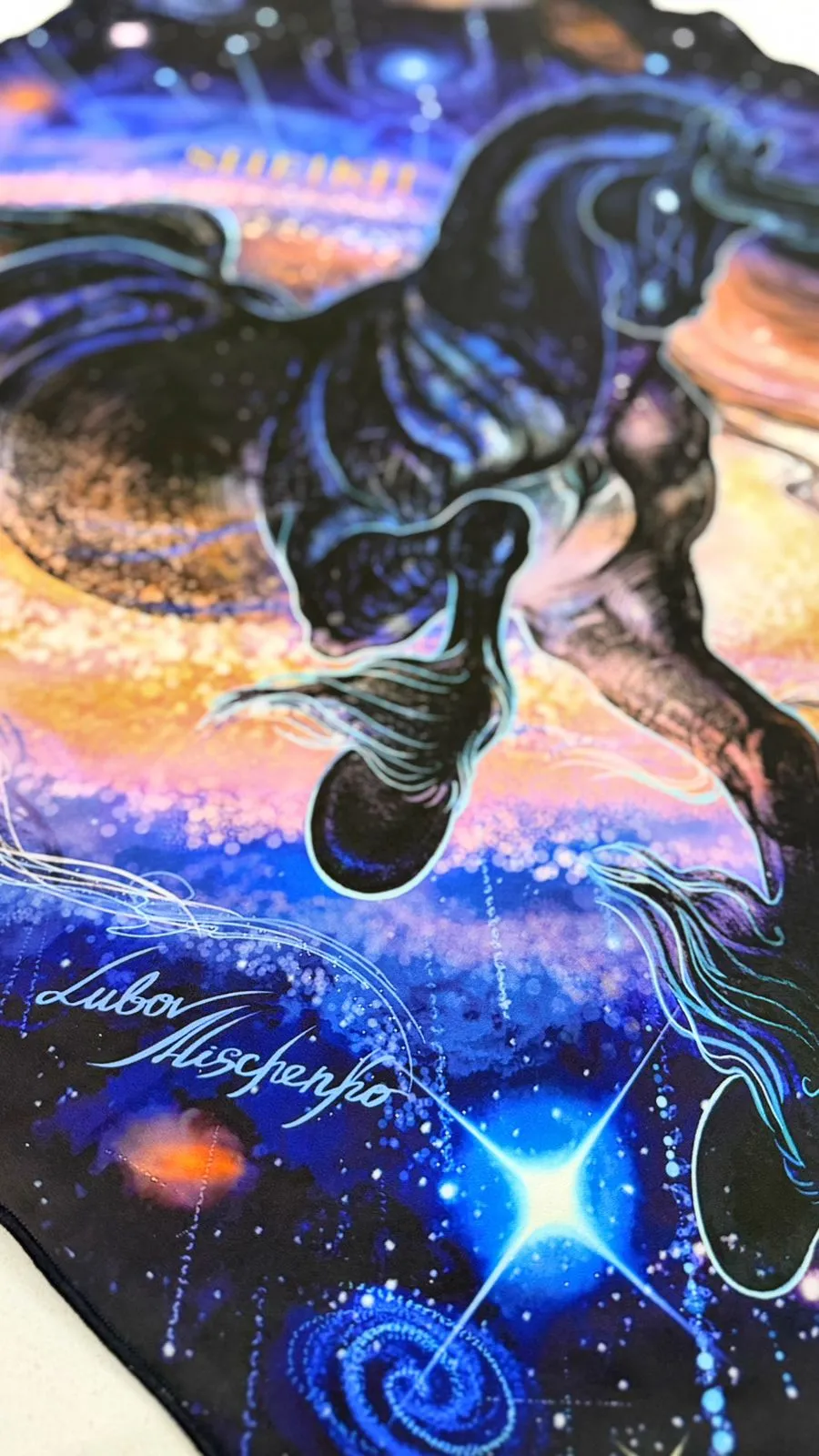 Платок коллекция GALAXY малый 40*40 SHEIKH HORSE BRAND