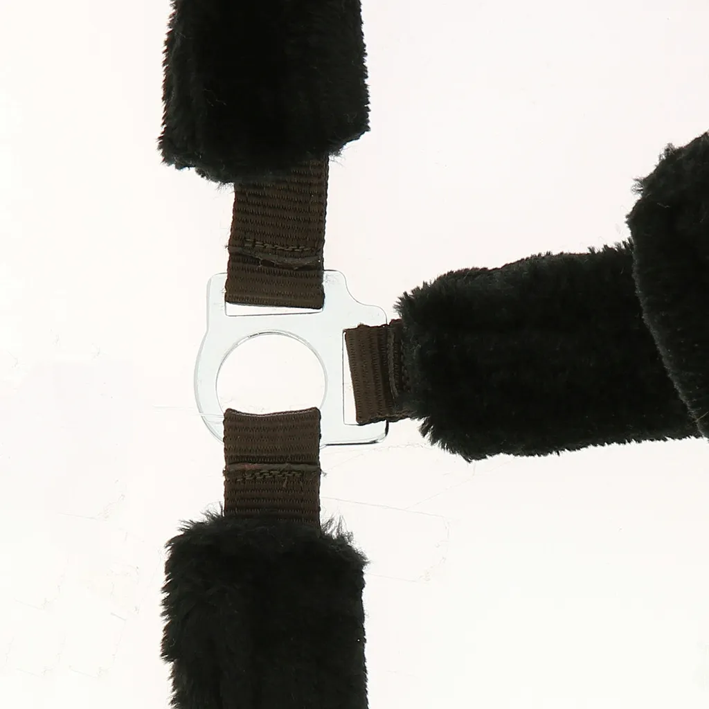 Недоуздок с мехом Mouton Synthetique