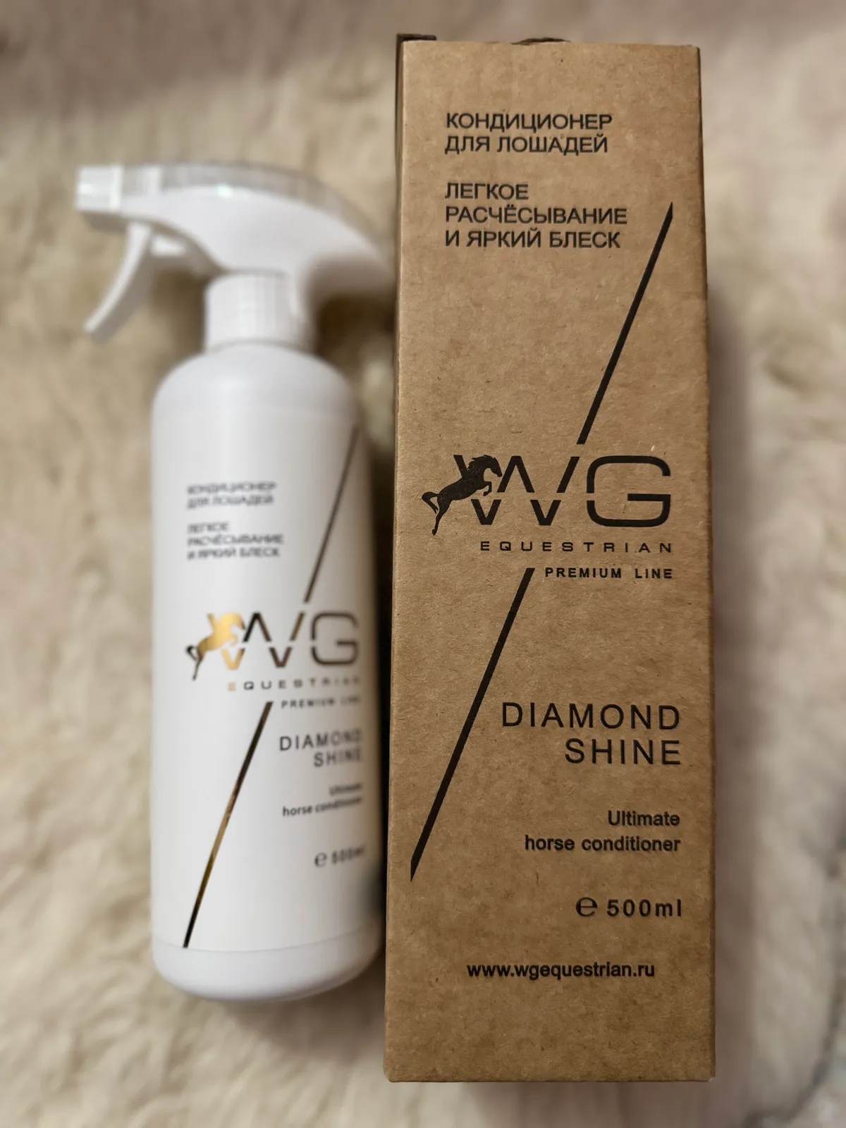 Кондиционер спрей для лошадей WG Equestrian 