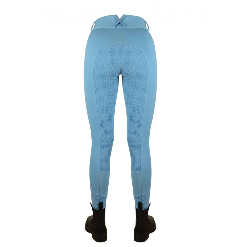 Бриджи HE Grace с полной силиконовой леей голубые 38