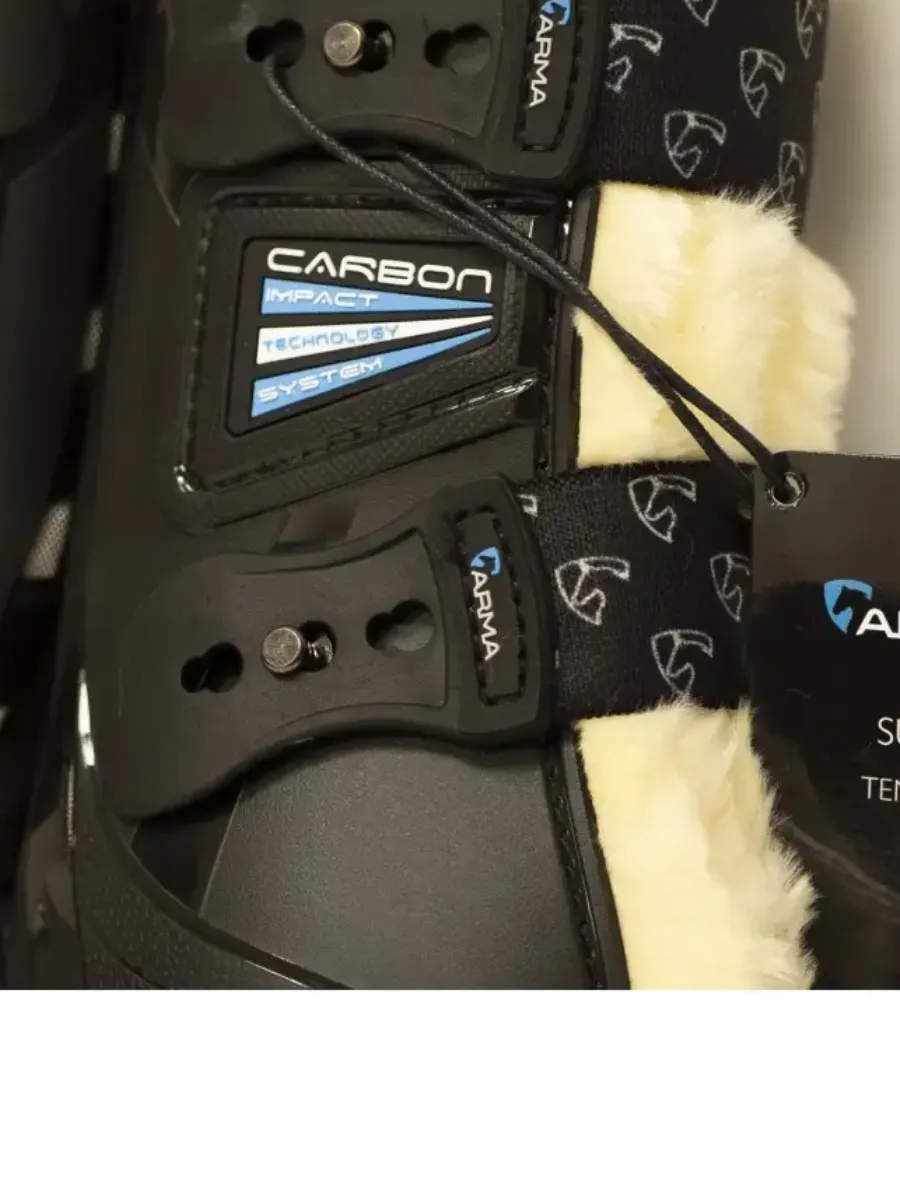 Ногавки на крючках с мехом ARMA Carbon Supa Fleece SHIRES, стан 4 шт, FULL