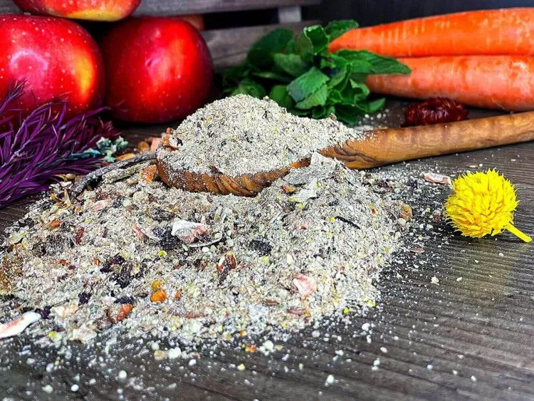 Be:Natu Tasty mash низкокалорийная каша с овощами, фруктами, ягодами и травами для лошадей, 20 кг