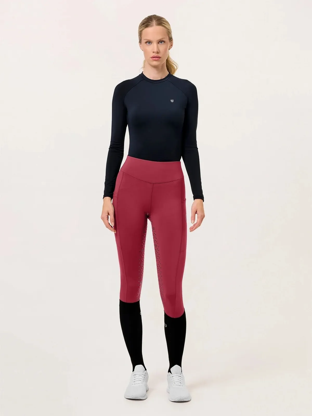 Леггинсы Riding Tights Movement Bordeaux