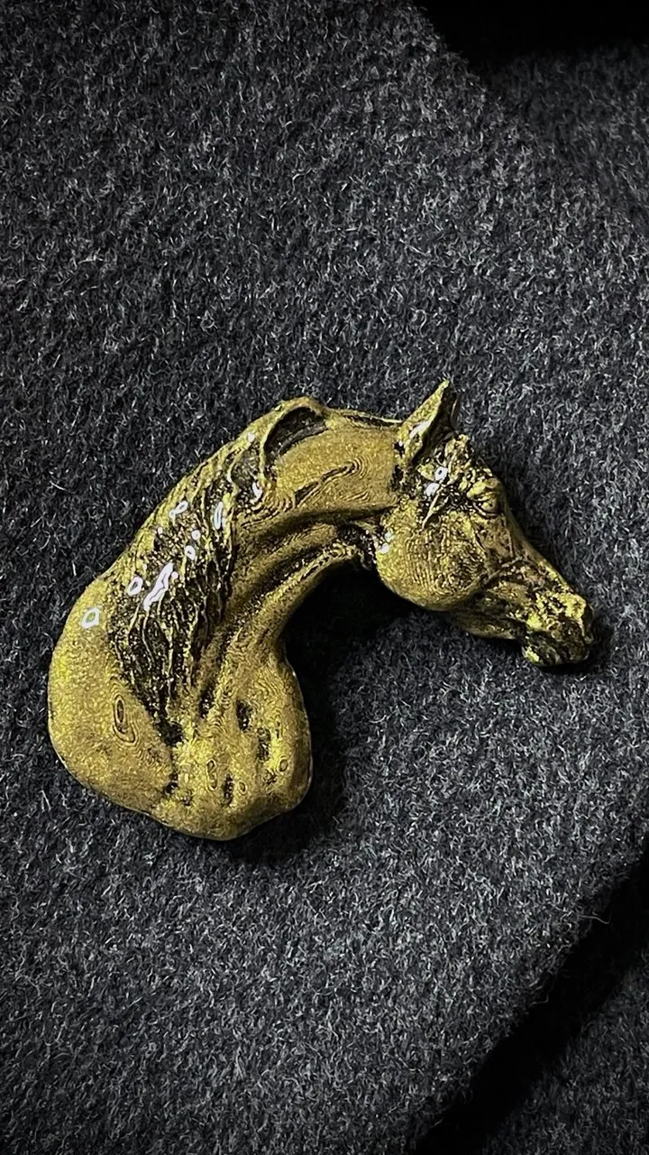 Брошь Араб бронза (имитация)