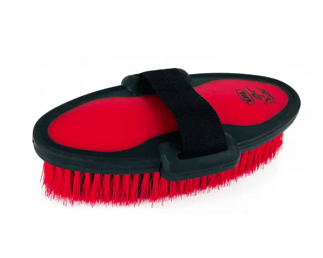 Щетка York Vario мягкая черно-красная 17 см
