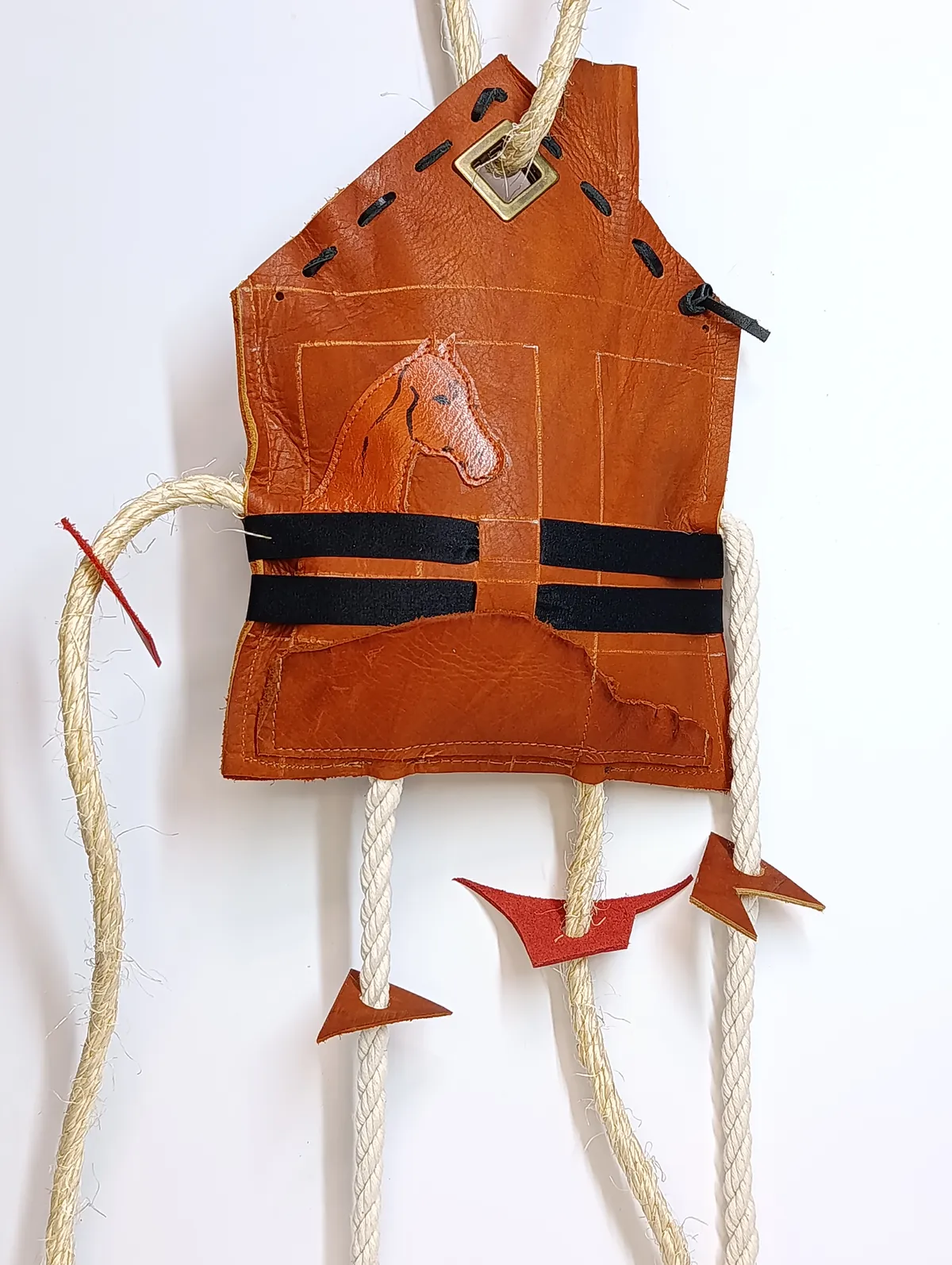 Игрушка для лошади в денник - Конюшня С элементами DIY Рыжий Конь