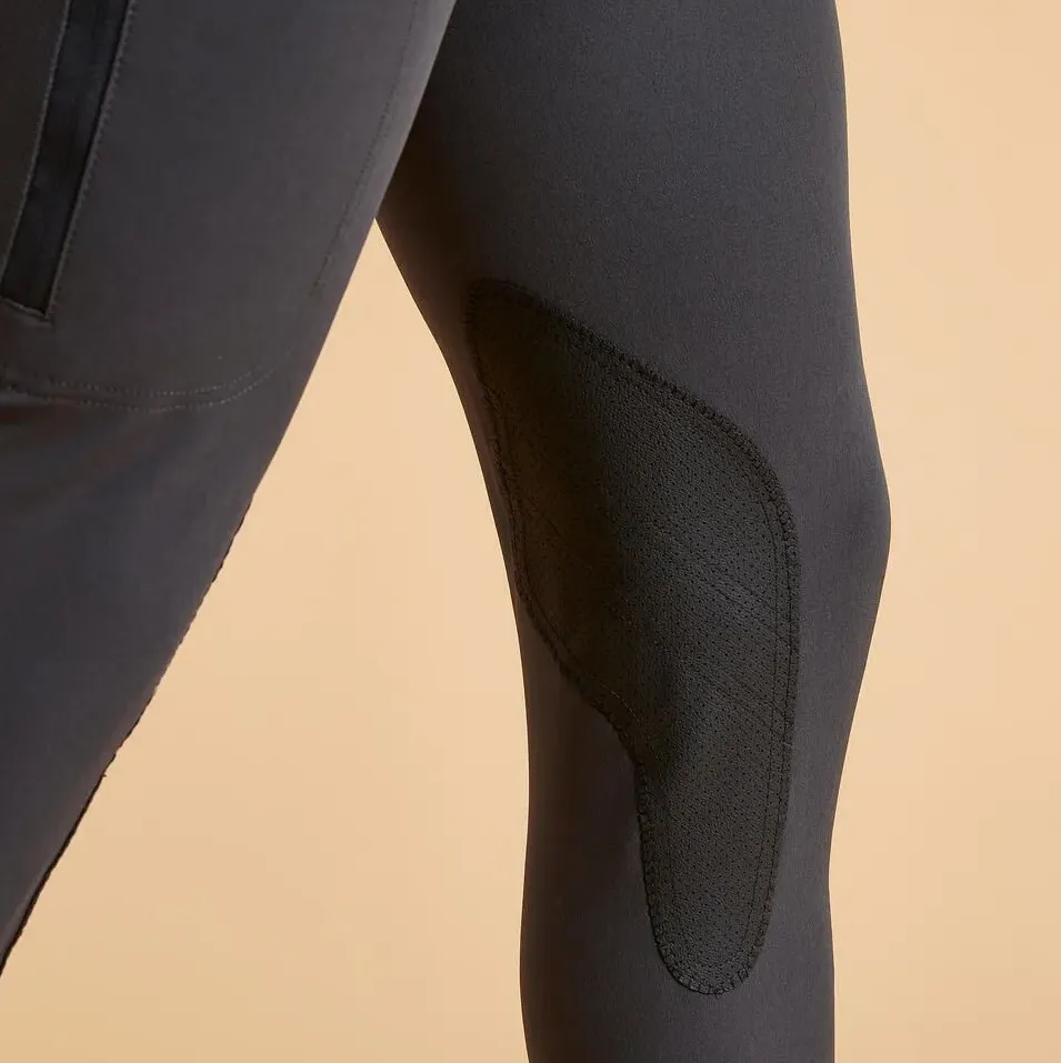 Бриджи DECATHLON 500 Mesh Fouganza Х RU54-56 XL черные