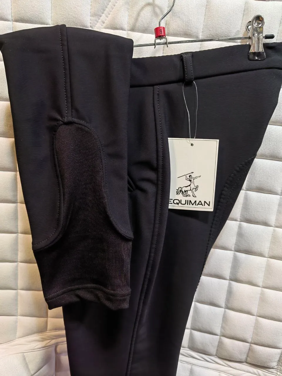 Бриджи подростковые утепленные с полной замшевой леей EQUIMAN