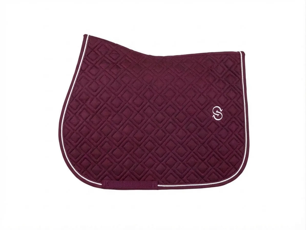 Вальтрап конкурный для конного спорта, ОколоКони, коллекция "Рабочий", цвет бордовый