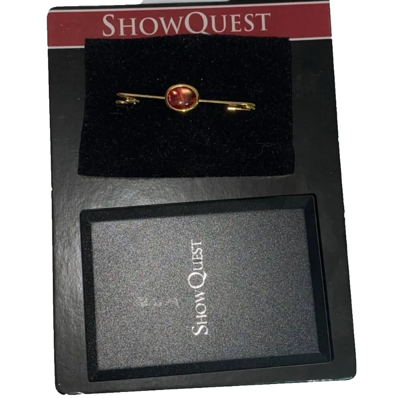 Булавка для галстука «Golg Effect Claret Stone»