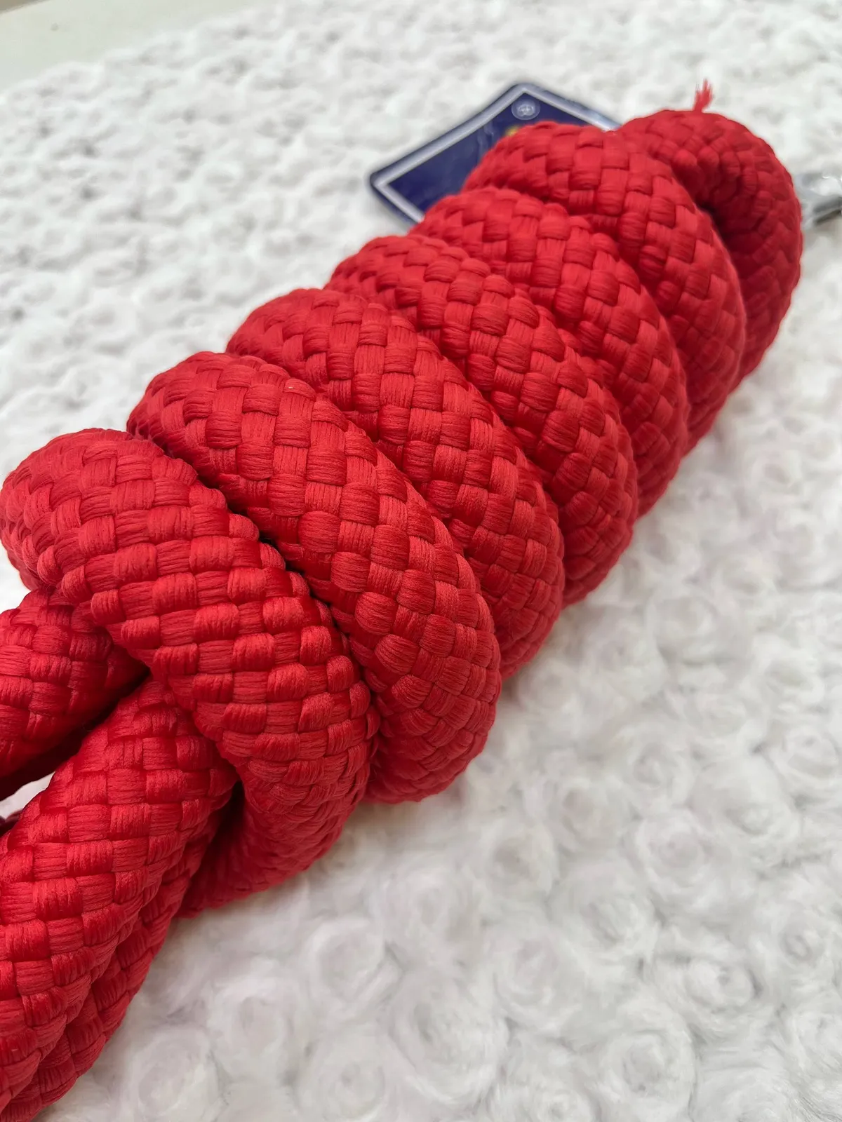 Чумбур мягкий Daslo ярко-красный