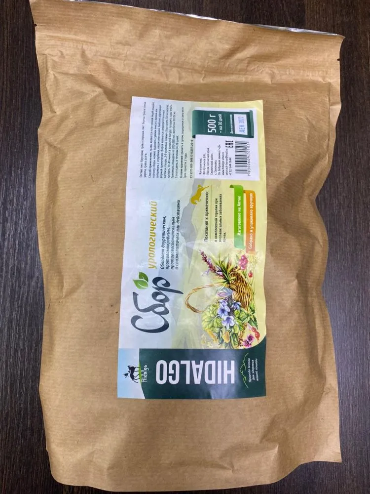 Идальго: Сбор урологический для лошадей, 500 гр.
