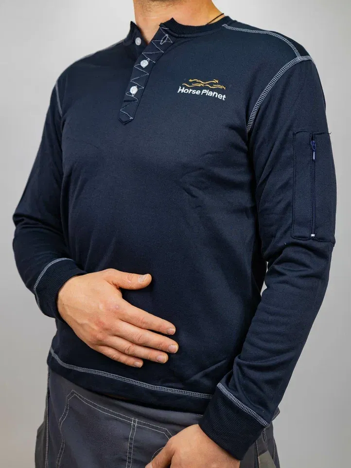 Мужской лонгслив для верховой езды VERAVAL