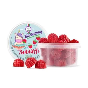 Мармелад натуральный "Bio Gummy" малина