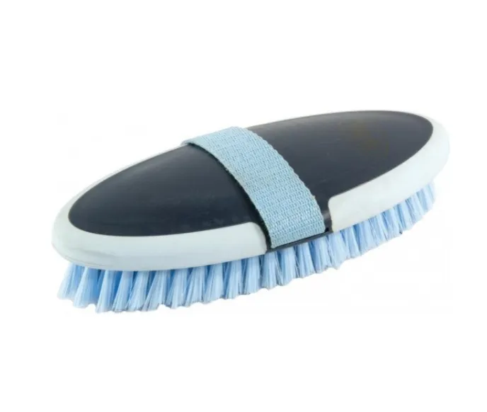 Щетка York Axel мягкая с синтетической щетиной сине-голубая