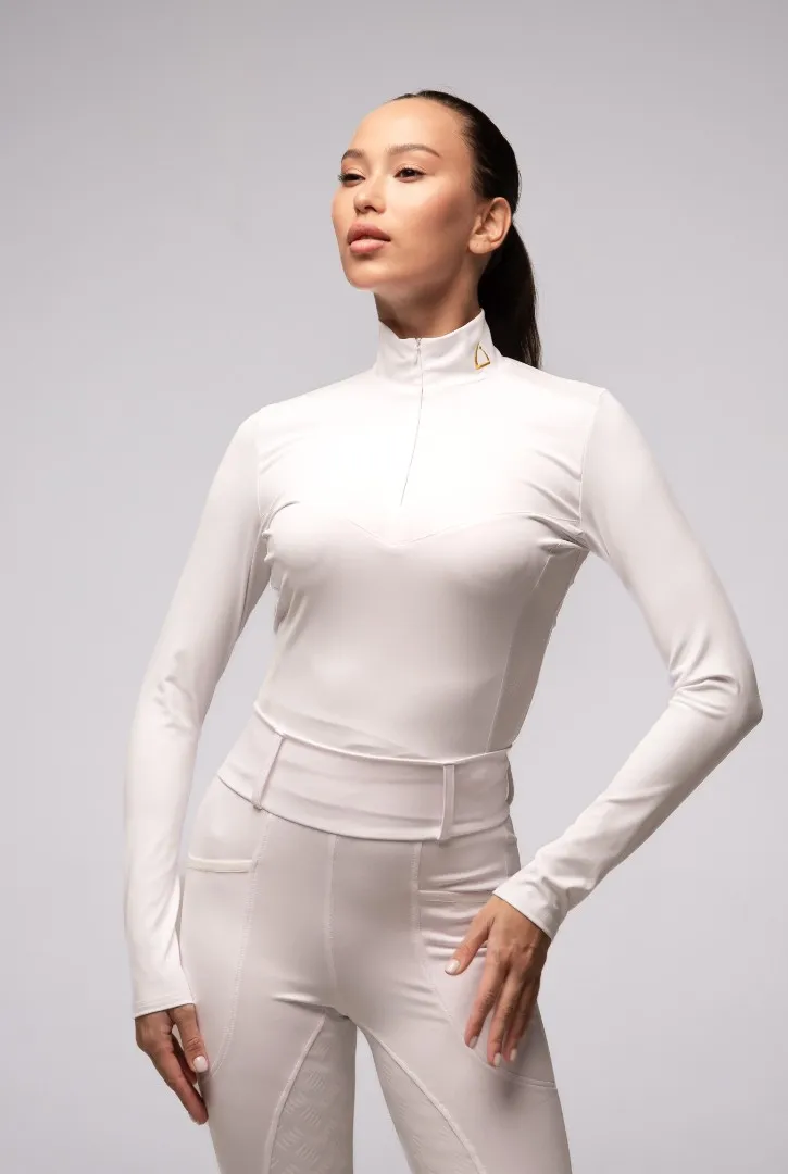 Поло TROPHY LOVE WHITE (m)