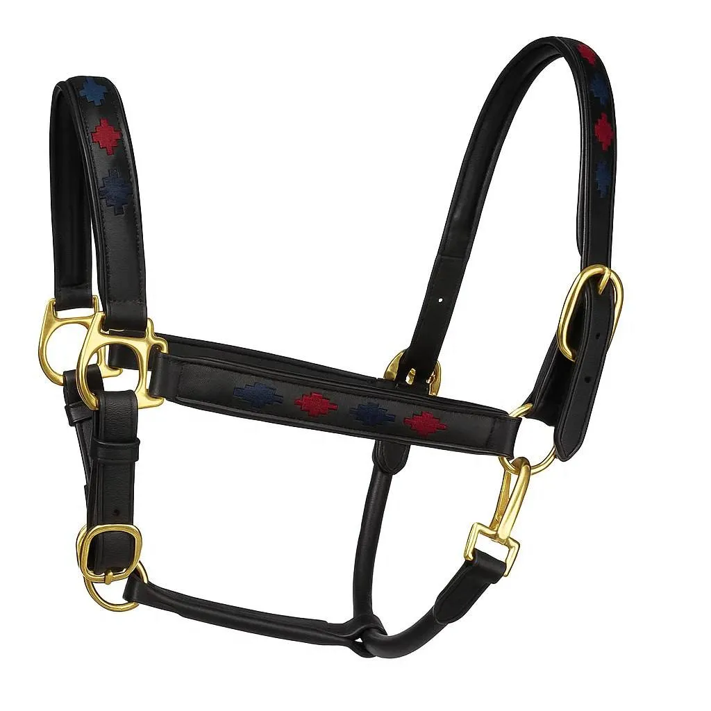 Кожаный недоуздок ROMBO.