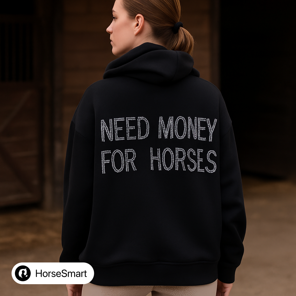 Худи NEED MONEY FOR HORSES