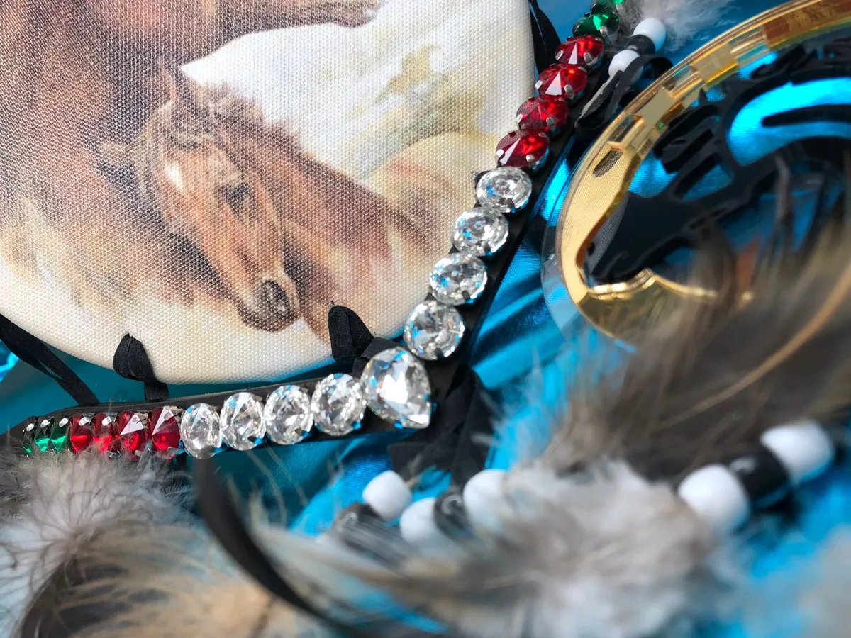 Налобный ремень "Q&B" (Угол) (PONY)