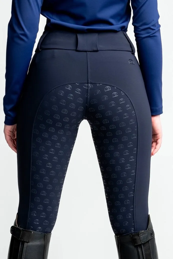 Бриджи для конного спорта EQUIAN с полной силиконовой леей