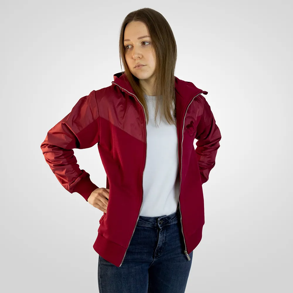 Худи-ветровка No Wind. Ruby. S (l)