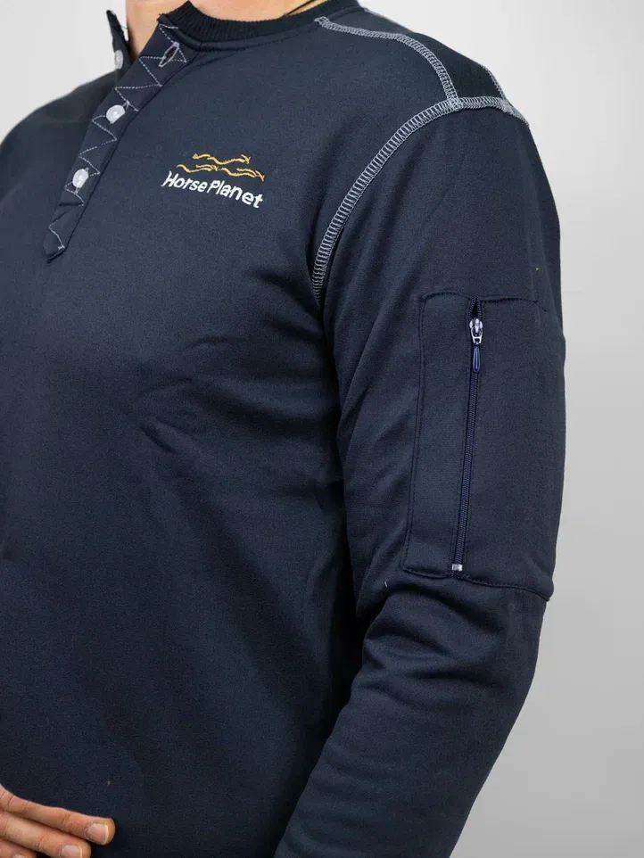 Мужской лонгслив для верховой езды VERAVAL