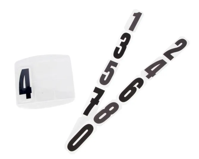 Номерки на вальтрап 3 окошка, пара