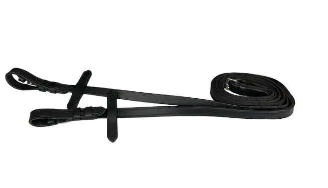 Уздечка York Alesja черно-белая Full