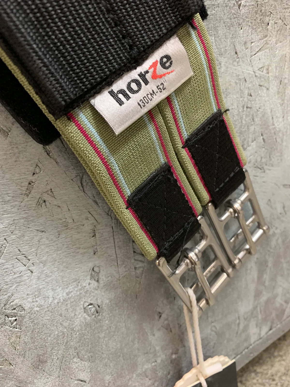 Подпруга Horze со съёмной подкладкой и резинками, 130см