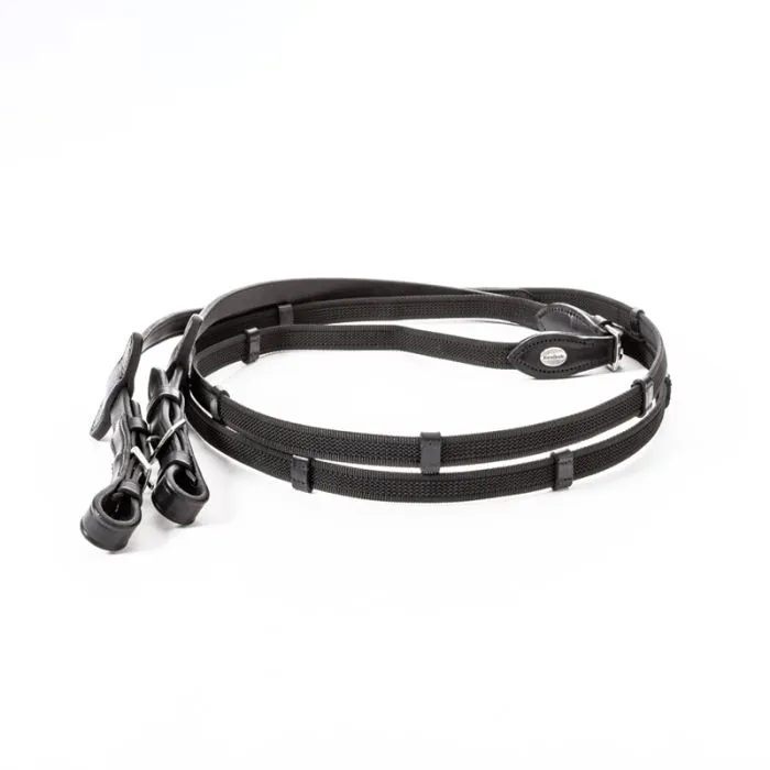 Повод прорезиненный (черный)