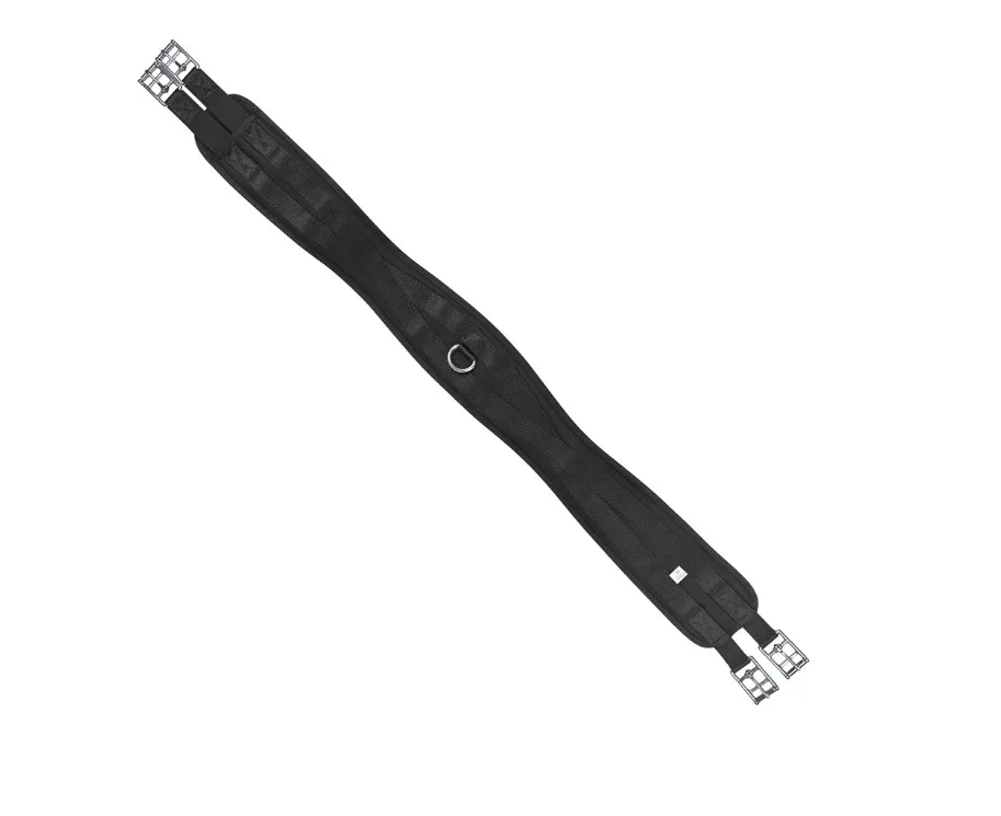 Подпруга York Memory конкурная черная 120 см