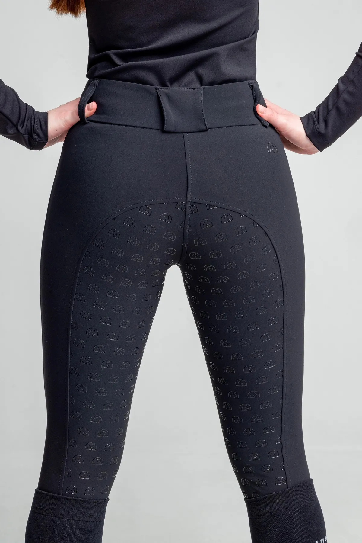 Бриджи для конного спорта EQUIAN с полной силиконовой леей