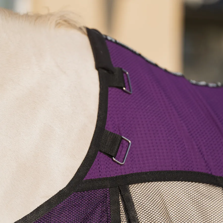 Попона антимоскитная FAVORITE HORSE Ultra-Light (фиолетовая)