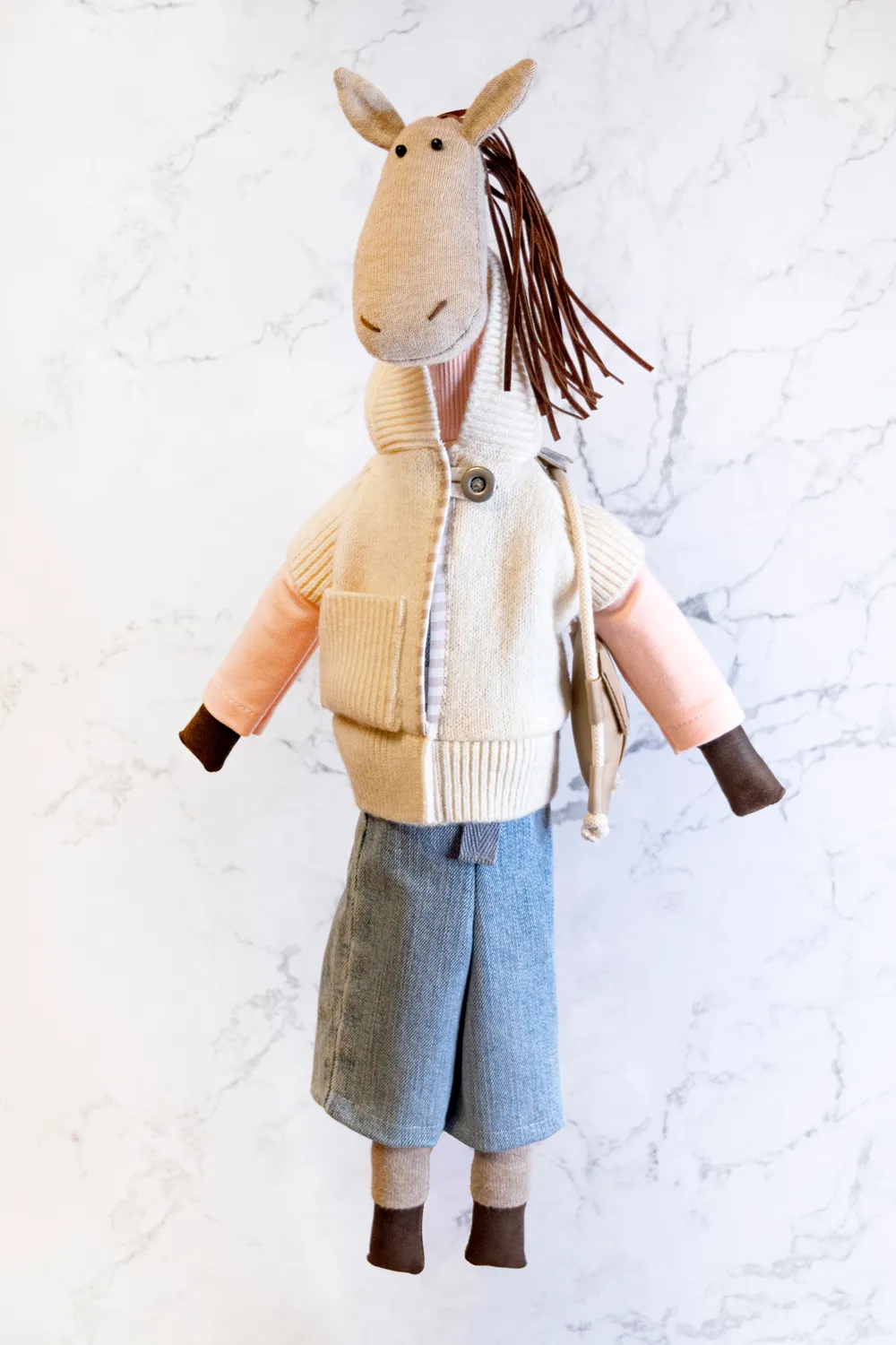 Лошадка-тильда Jessica