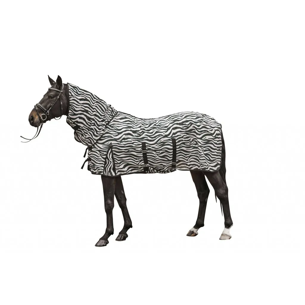 Попона от насекомых с капором -Zebra-