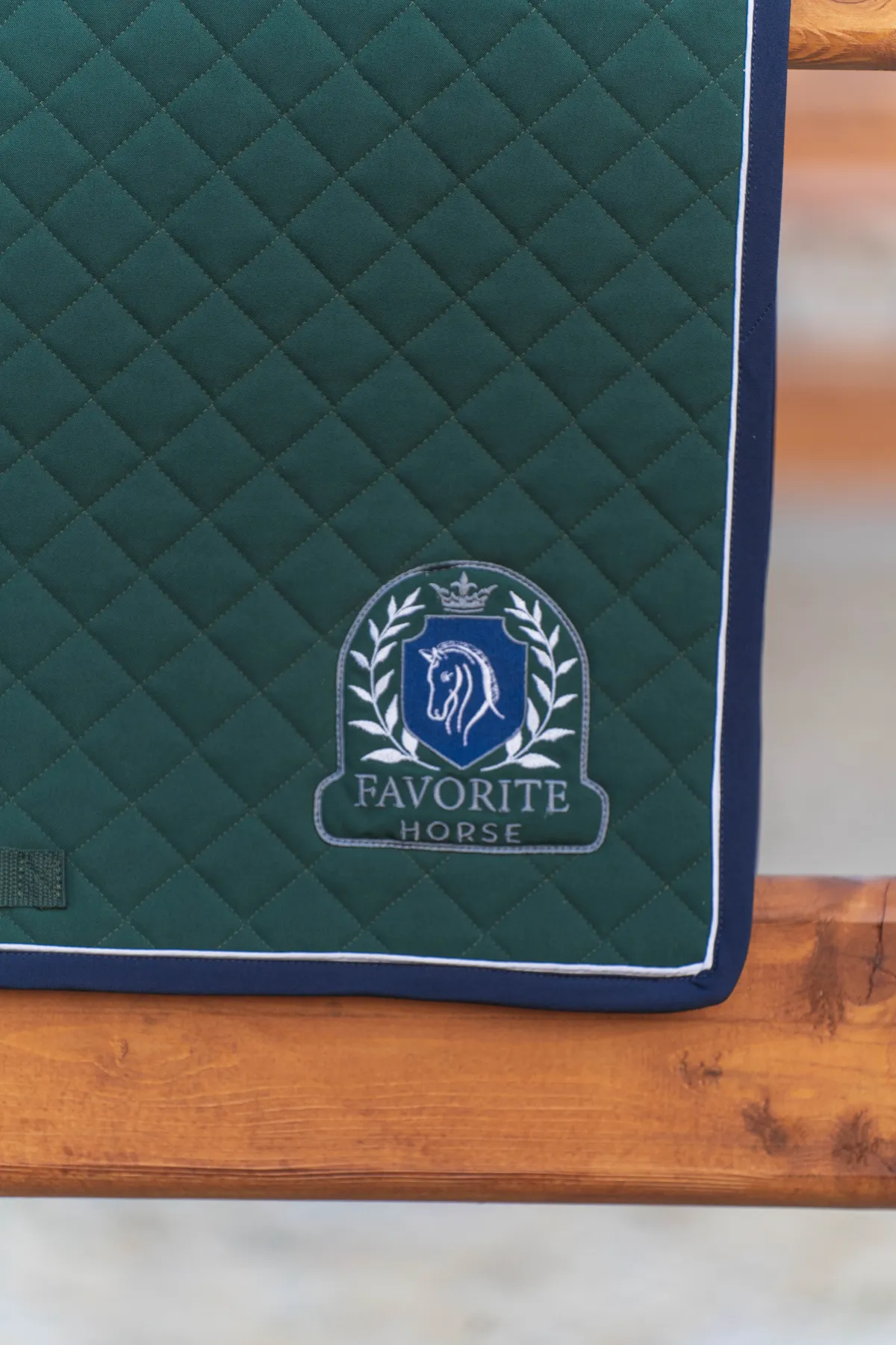 Вальтрап выездковый FAVORITE HORSE Сomfort (темно-зеленый)