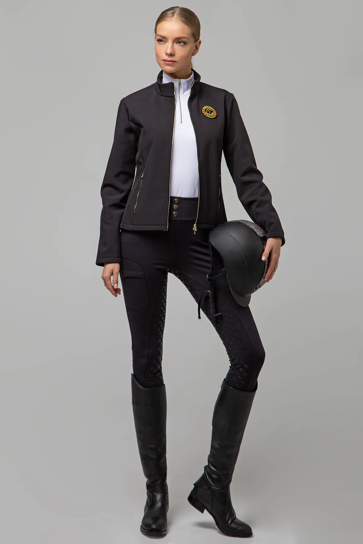 Куртка для верховой езды CLASSIC BLACK