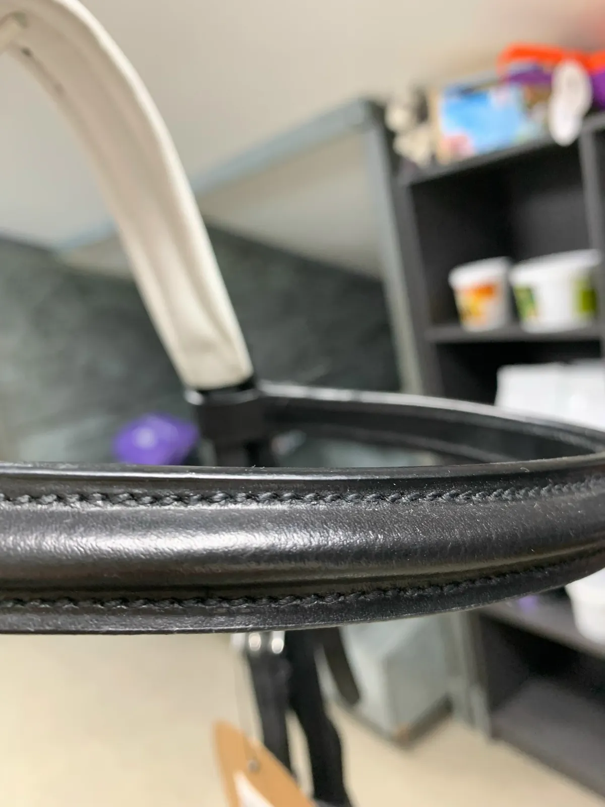 Оголовье трензельное c подложкой для пони