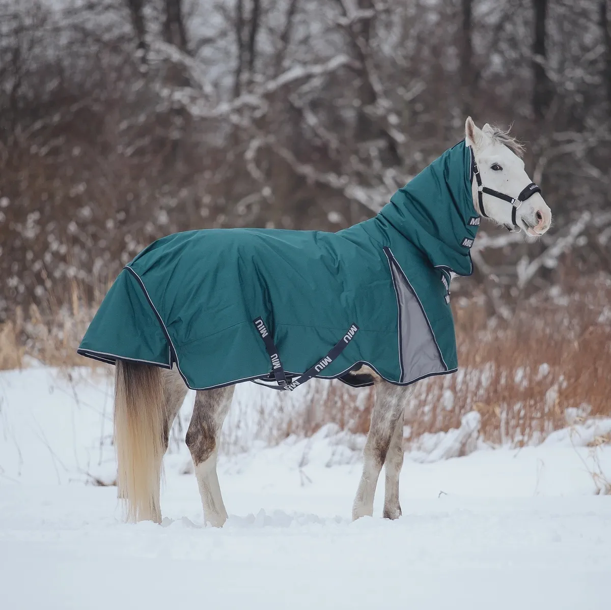ПОПОНА ПРОГУЛОЧНАЯ OSLO С ЦЕЛЬНОКРОЕННЫЙ КАПОР, 300 ГР, цвет Зелёный. 135см