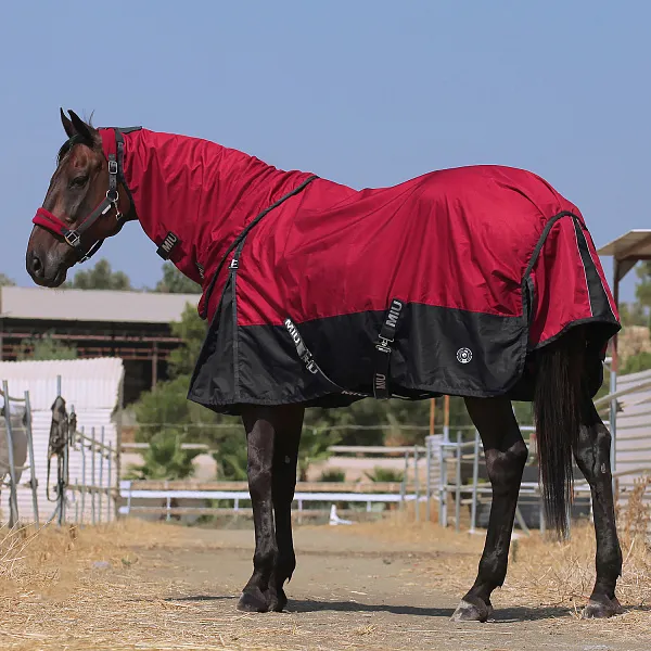 Попона дождевая BERGEN на флисе со съёмным капором