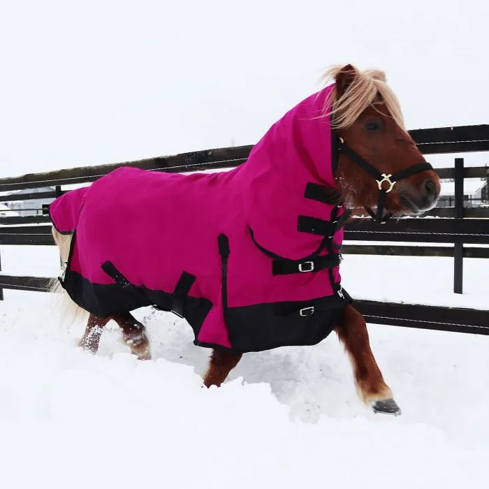 Попона прогулочная с шеей для пони Coverme, наполнитель 100 г, 105 см