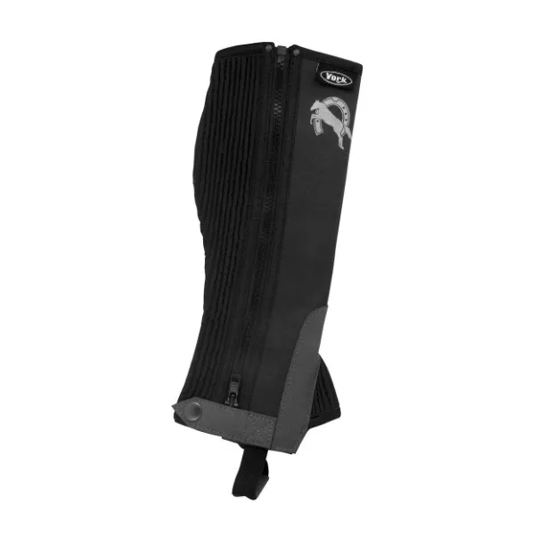 Краги York Flicka серо-черные 35/25