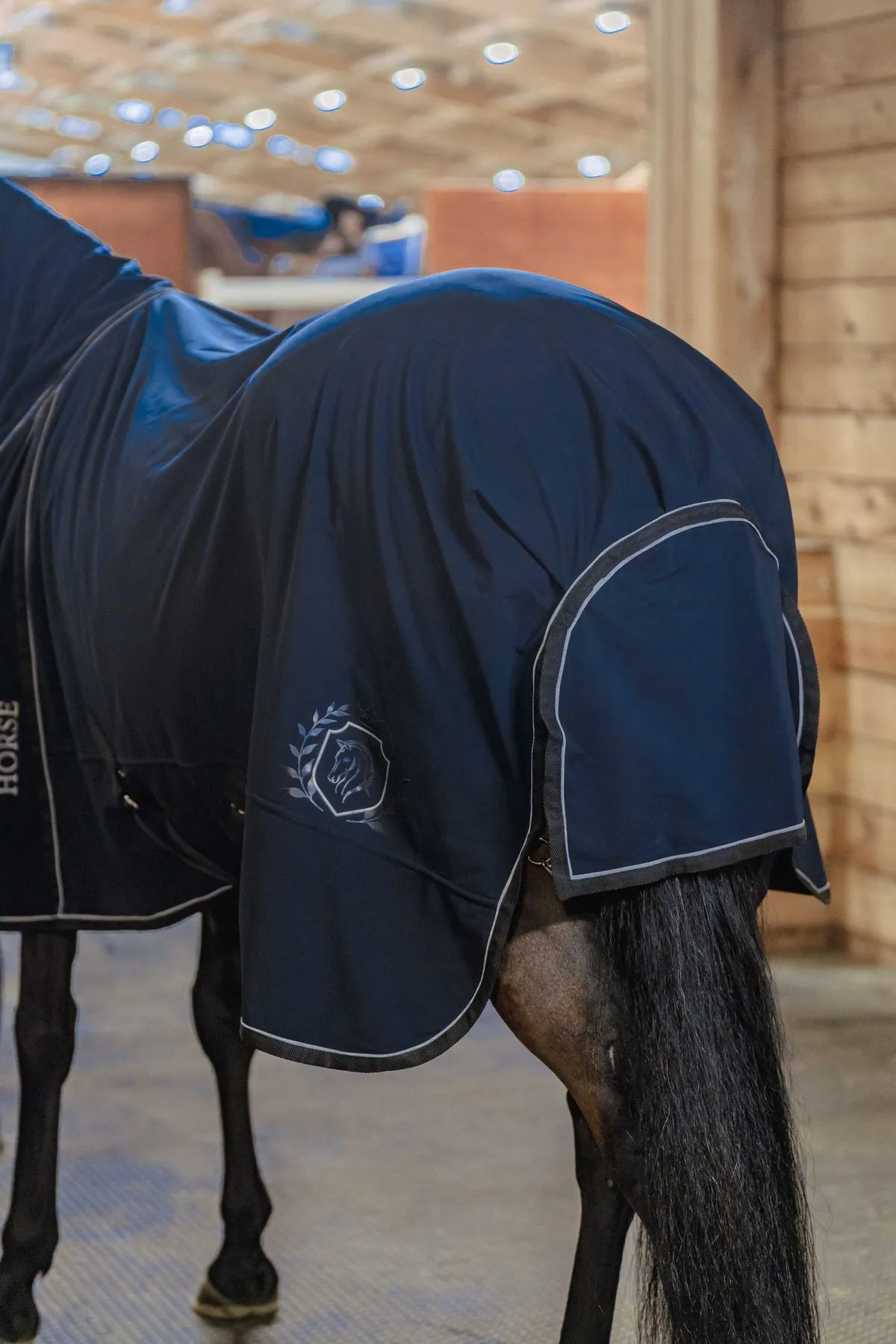 Попона дождевая FAVORITE HORSE R-Protection (синяя, 155)