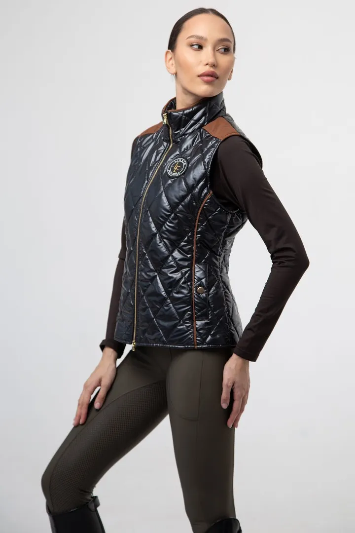 Жилетка для конного спорта, женская глянцевая