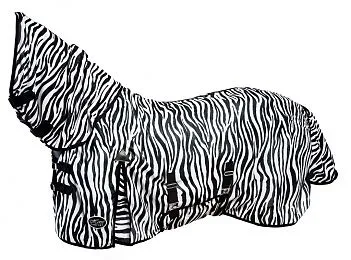 Попона антимоскитная Horse Comfort "Zebra", с шеей, 135
