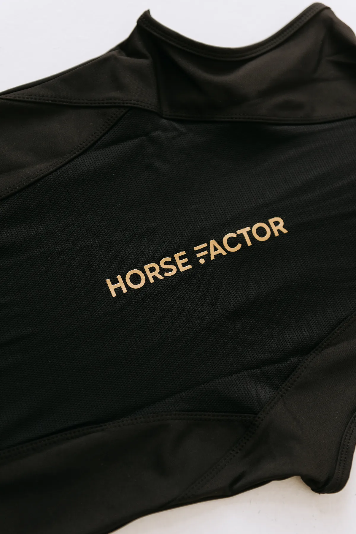 Майка спортивная HorseFactor с золотом  без рукавов (m)